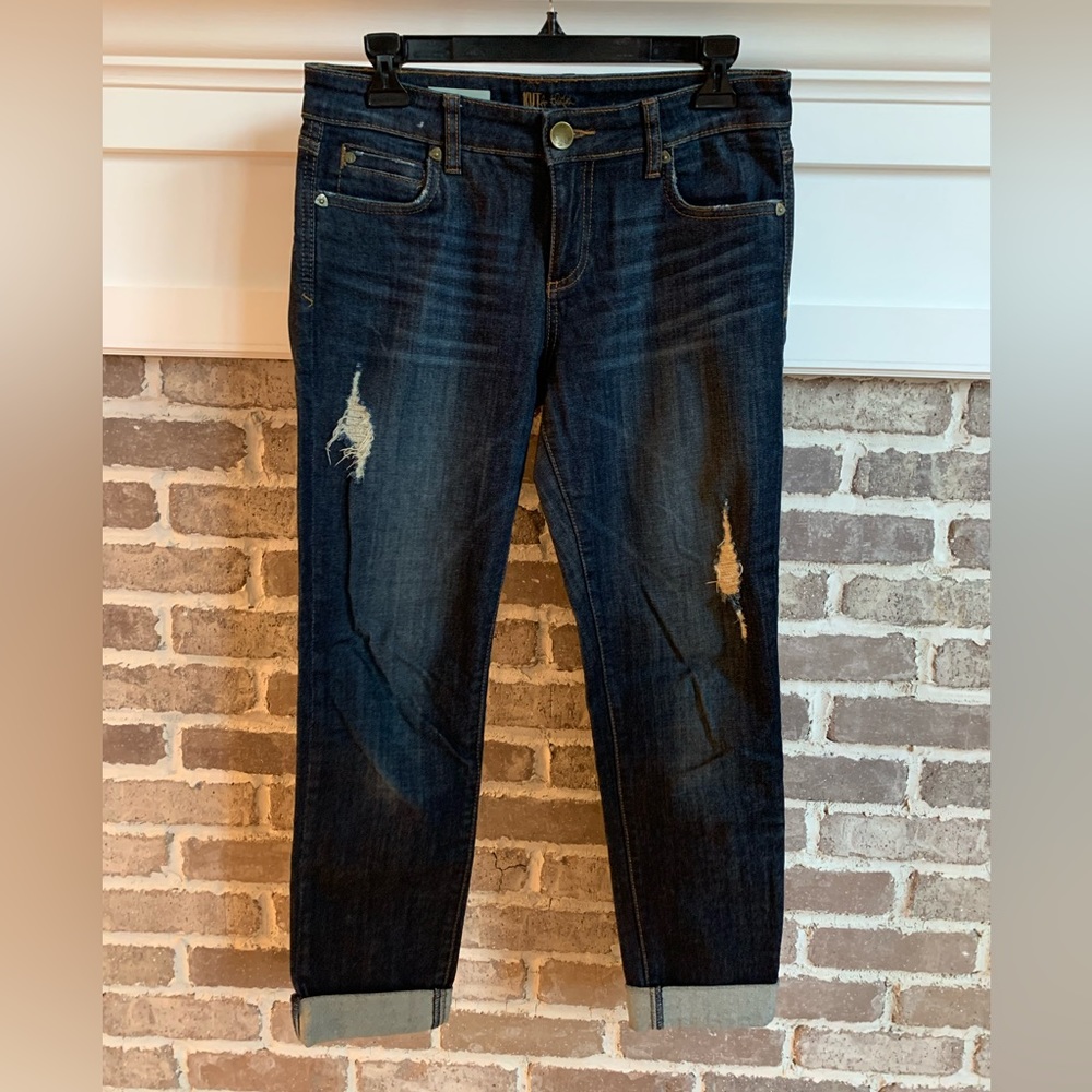 KUT FROM THE KLOTH CATHERINE BOYFRIEND JEANS | SIZE 2